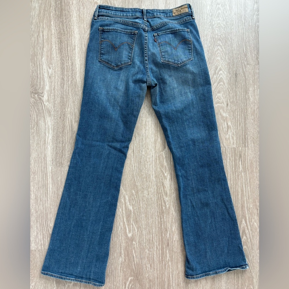 Levi's Women's Boot Cut Jeans - Blue - Picture 5 of 10